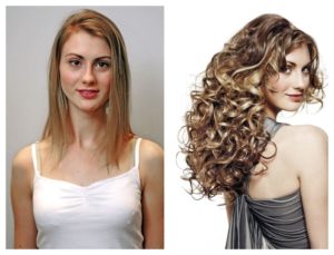 hair extensihair extensions, Q Hairdressing Salon, West Malling, Kentons before after 2